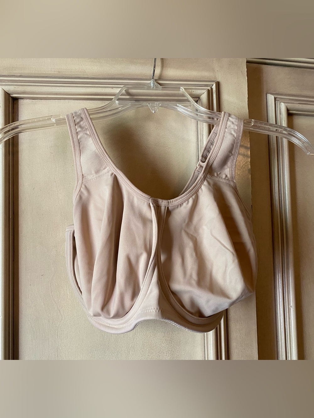Wacoal Beige Simone Sport Underwire High Impact Bra 855170 32H